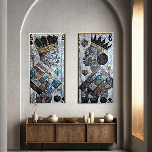 King and Queen of Love | Diptych