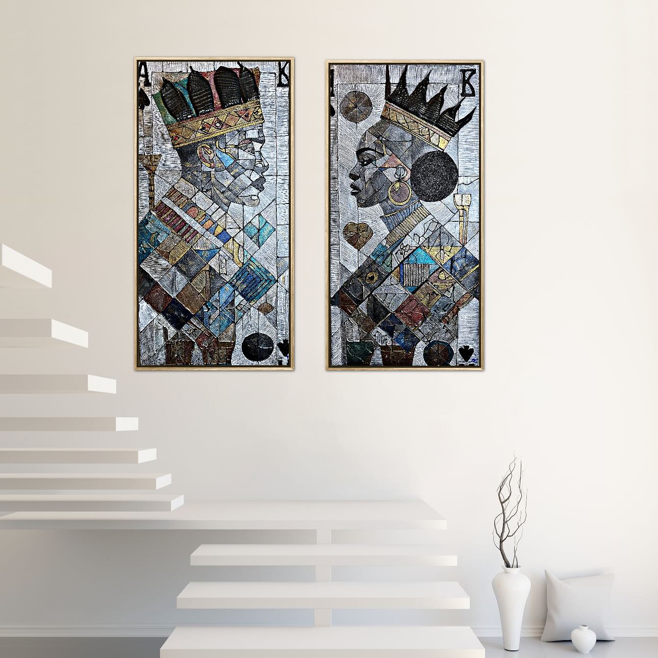 King and Queen of Love | Diptych