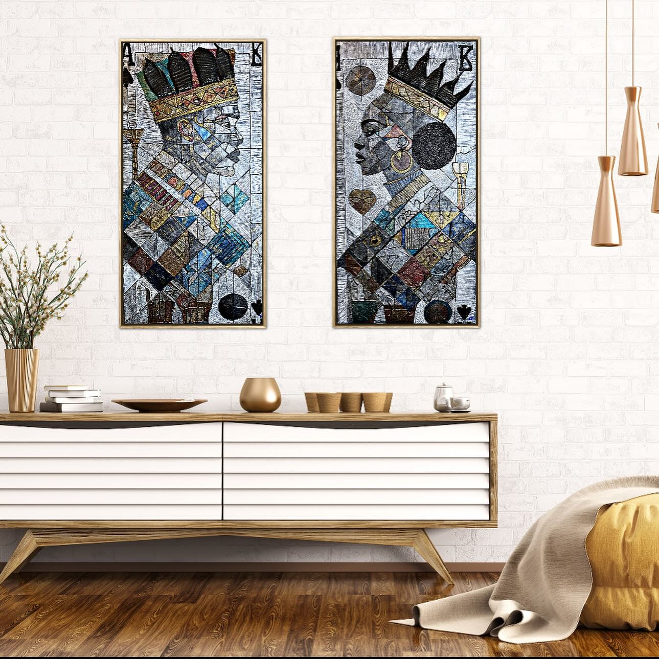 King and Queen of Love | Diptych
