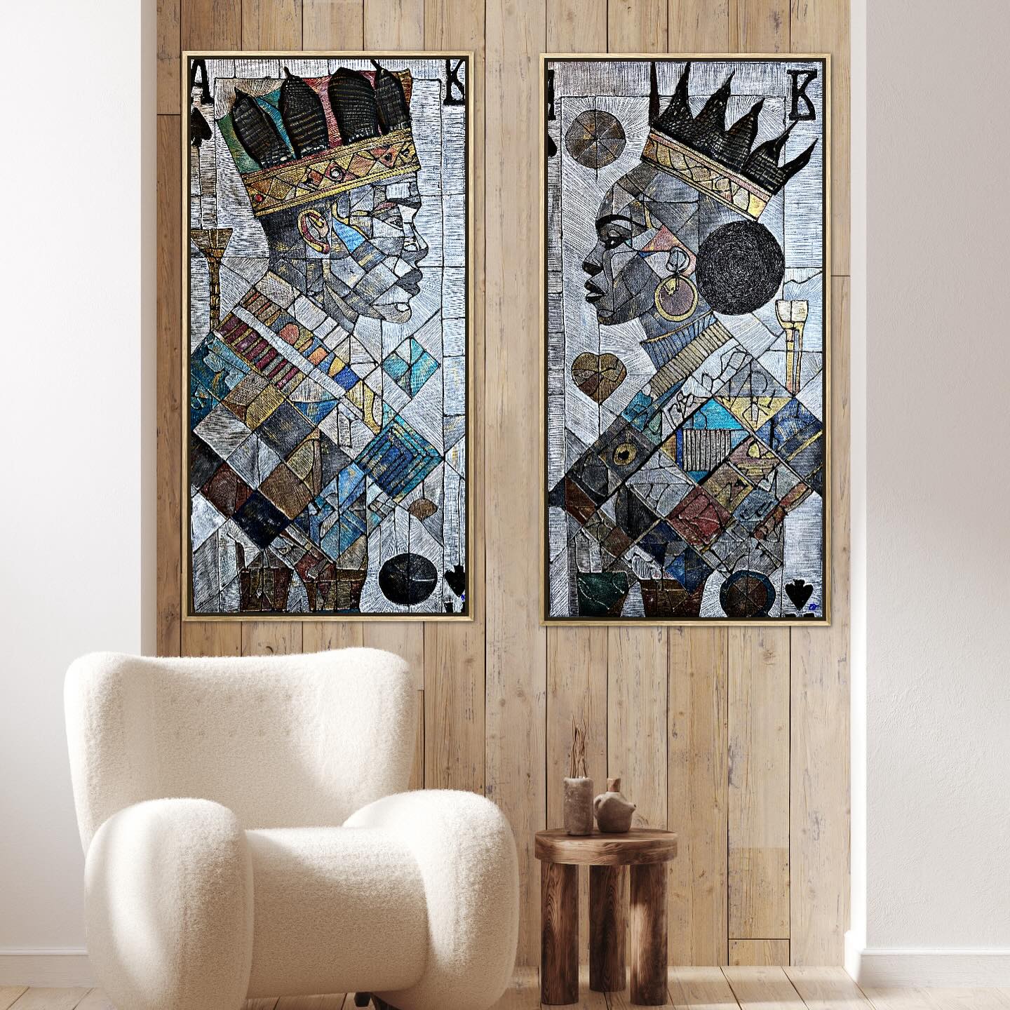 King and Queen of Love | Diptych