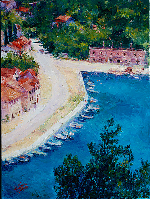 Adriatic Fishing Village - Artistic Transfer, LLC