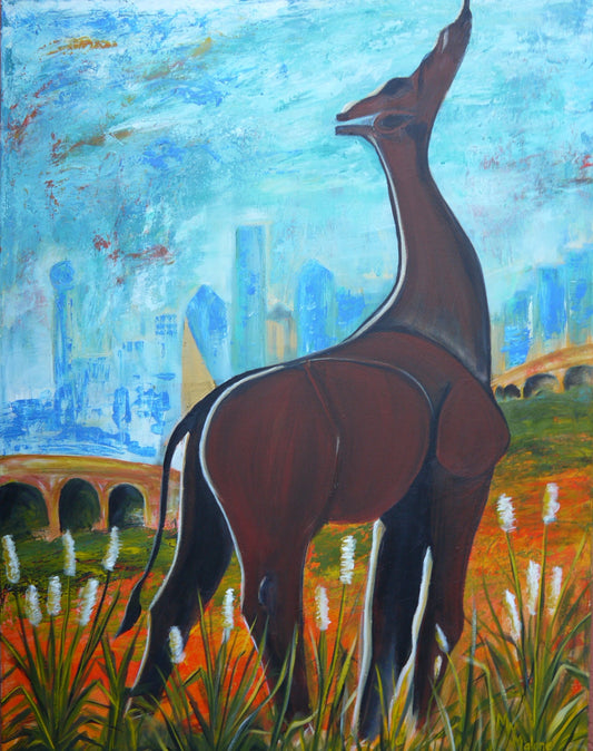 Dallas Cityscape II - Artistic Transfer, LLC