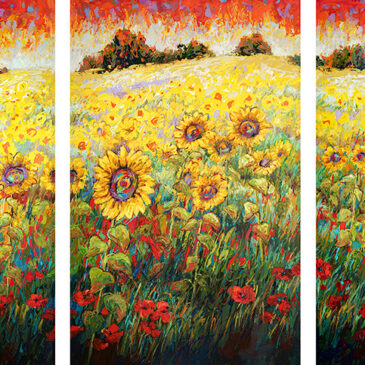 Field of Dreams Triptych - Artistic Transfer, LLC