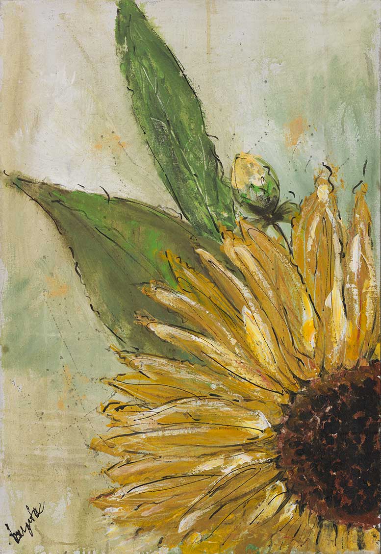 Fuzzy Flower - Artistic Transfer, LLC