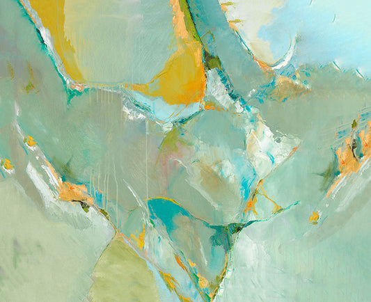 Green and Yellow Abstract - Artistic Transfer, LLC