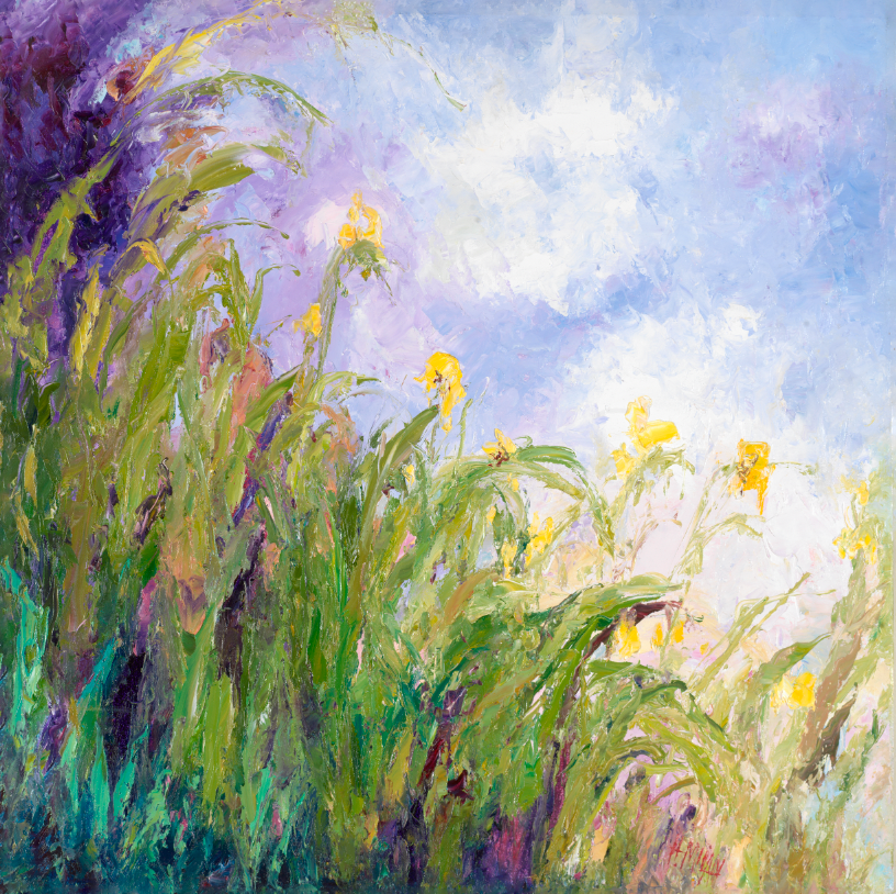 Suave Rambling Iris - Artistic Transfer, LLC