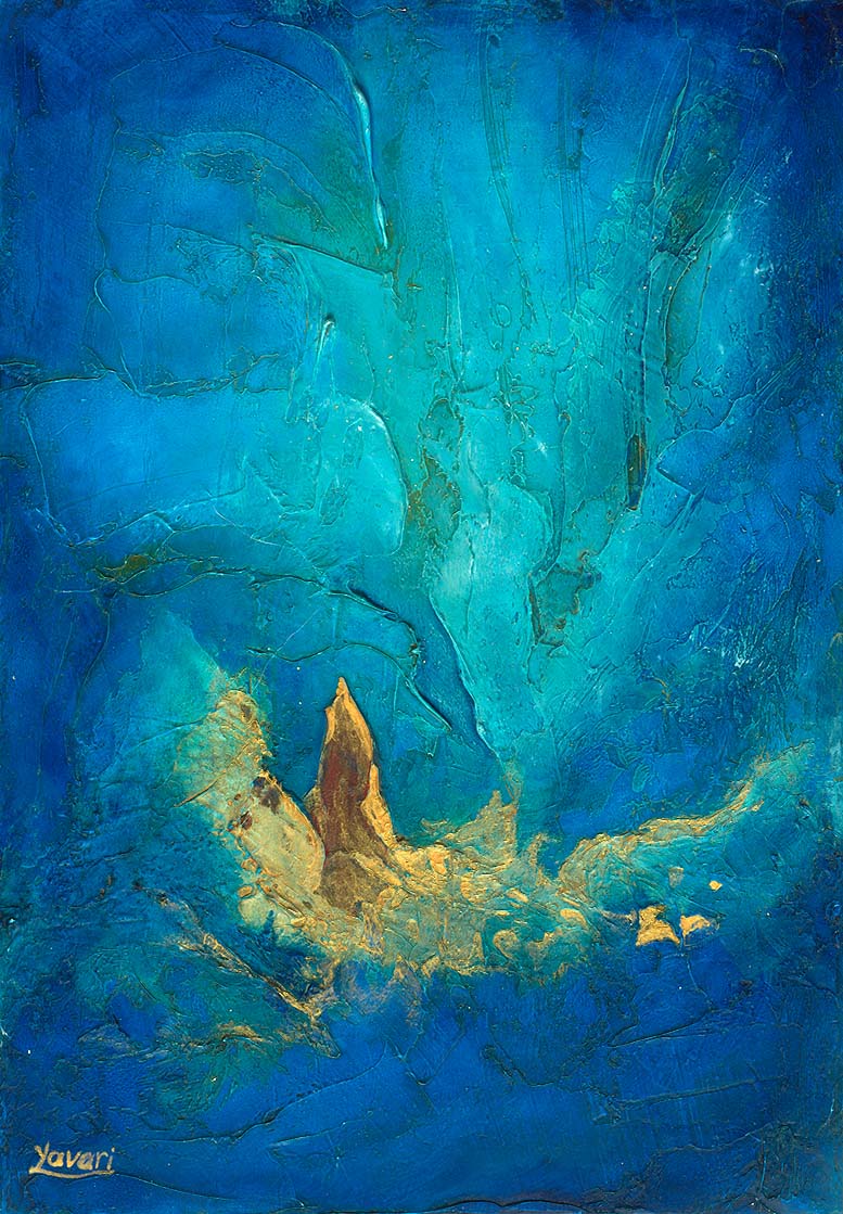 Mercury Shines in Blue and Gold