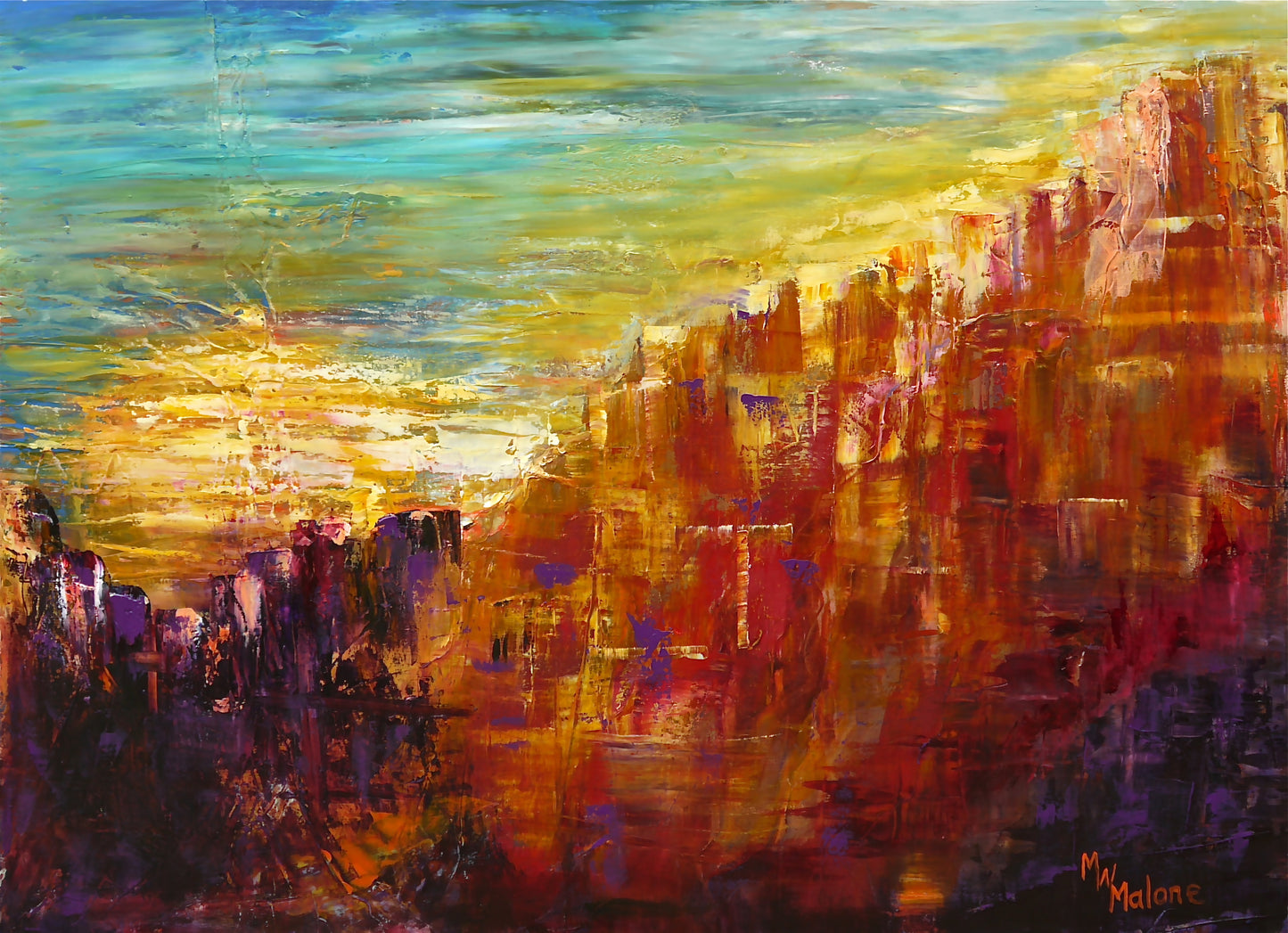 Indian Sunset - Artistic Transfer, LLC