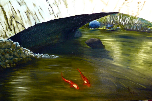 Koi Bridge Arboretum - Artistic Transfer, LLC