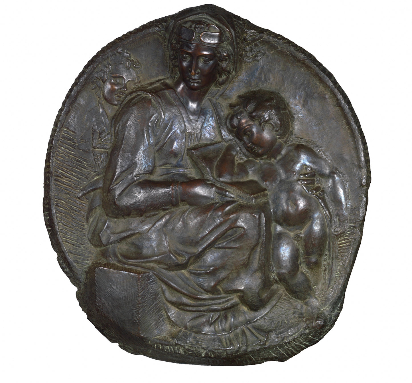 Madonna and Child (Tondo Pitti) - Artistic Transfer, LLC