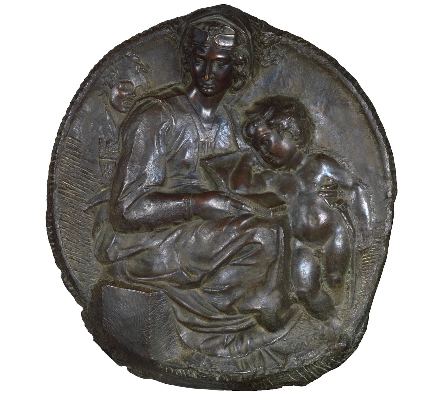 Madonna and Child (Tondo Pitti) - Artistic Transfer, LLC