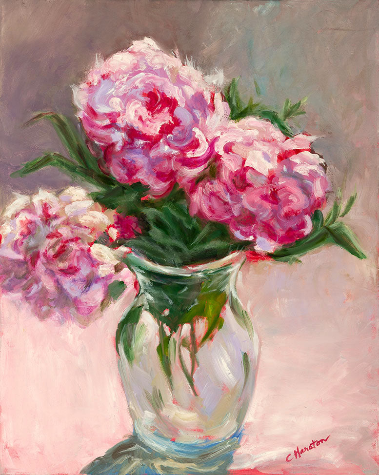 Morning Sunshine & Peonies - Artistic Transfer, LLC