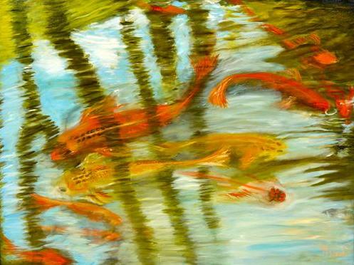 Morning Koi - Artistic Transfer, LLC