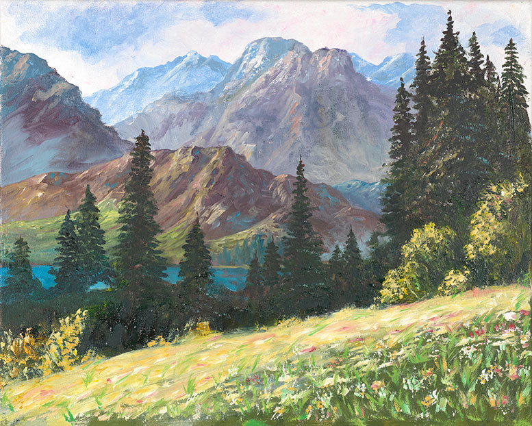 Mountain Scene - Artistic Transfer, LLC