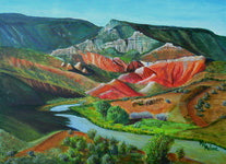 Overlook Near Ghost Ranch - Artistic Transfer, LLC
