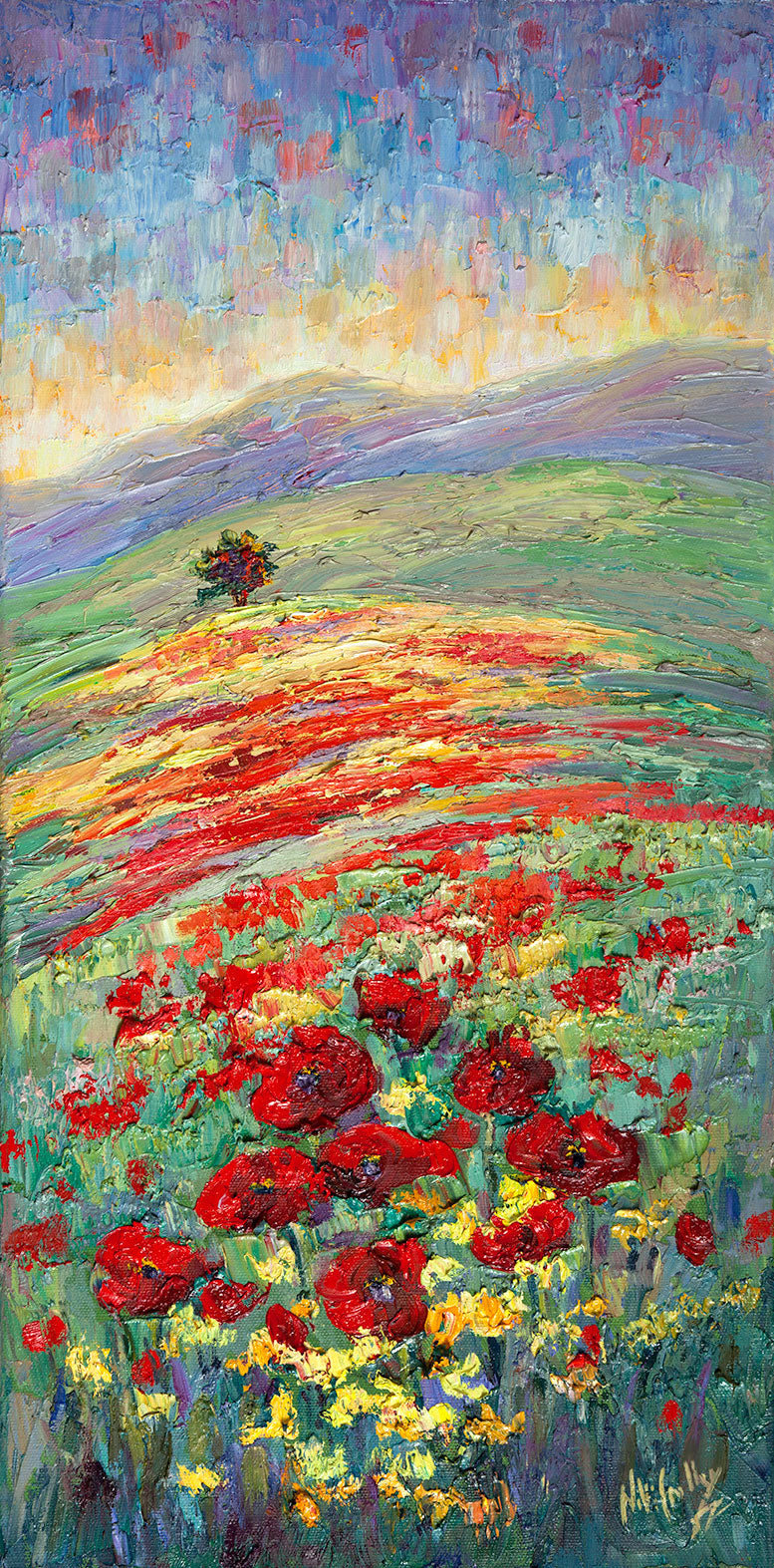 Pop of Color III (Poppies) - Artistic Transfer, LLC