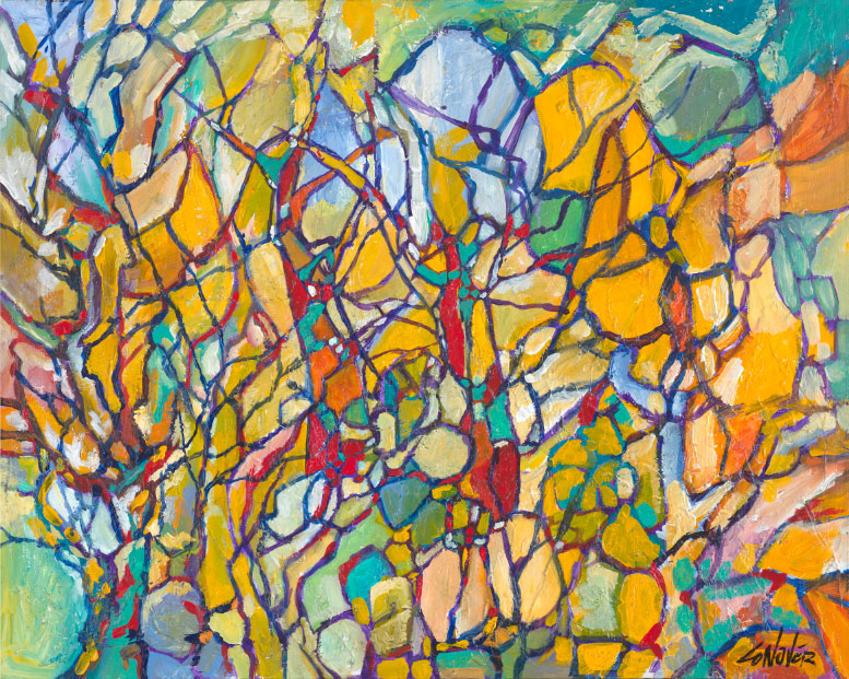 On the Edge of a Fractured Forest