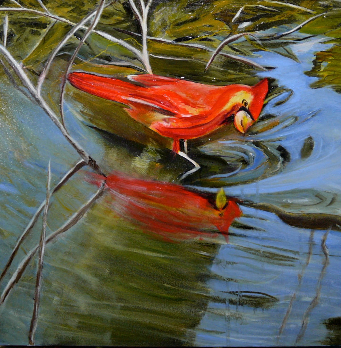 Red Narcissus - Artistic Transfer, LLC
