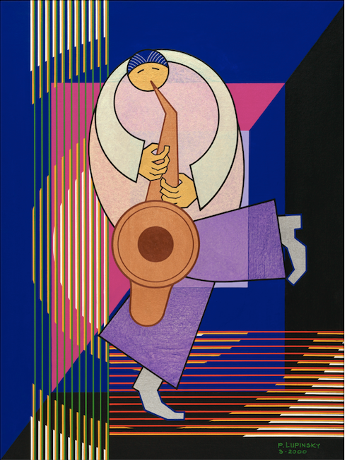 The Saxophonist - Artistic Transfer, LLC