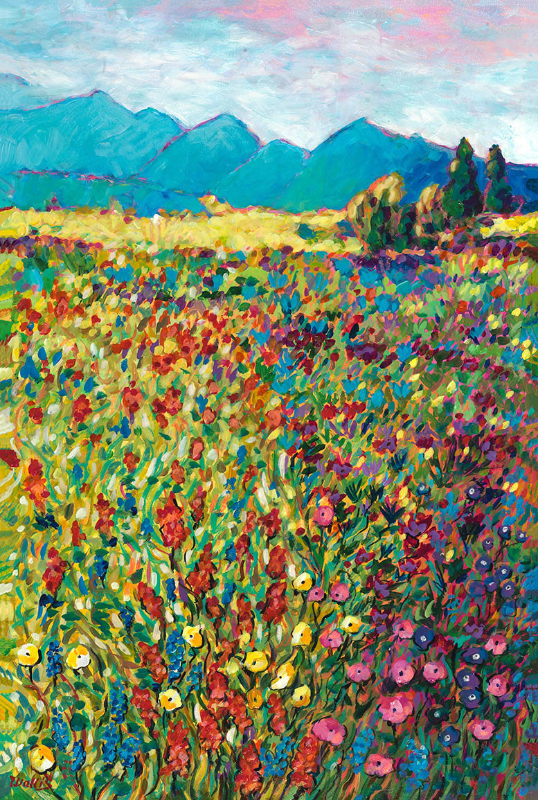 Spring Arrives In The Fertile Valley - Artistic Transfer, LLC