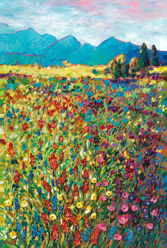 Spring Arrives In The Fertile Valley - Artistic Transfer, LLC