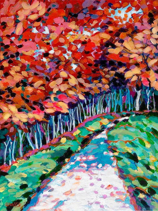 Stroll the Path Through the Park - Artistic Transfer, LLC