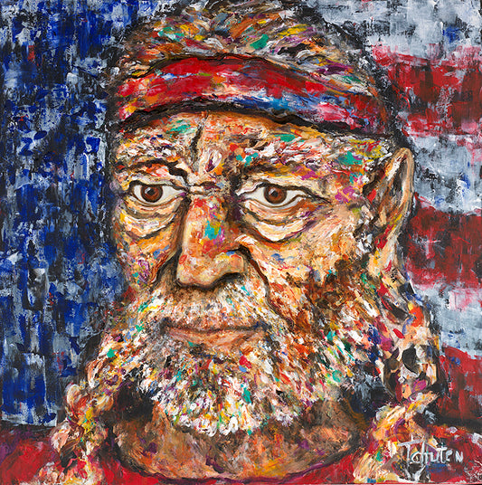 Willie Nelson Scraggly
