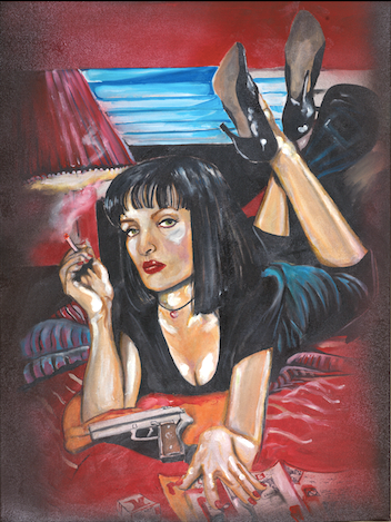 Uma Thurman in Pulp Fiction - Artistic Transfer, LLC