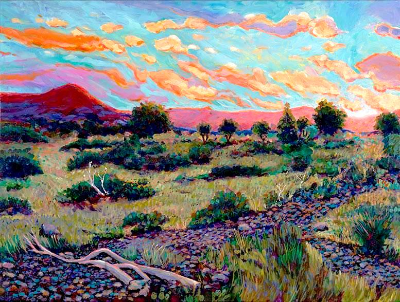 West Texas Scrub Bush - Artistic Transfer, LLC