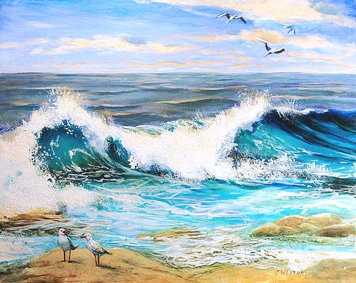 Crash of Waves Is Soothing