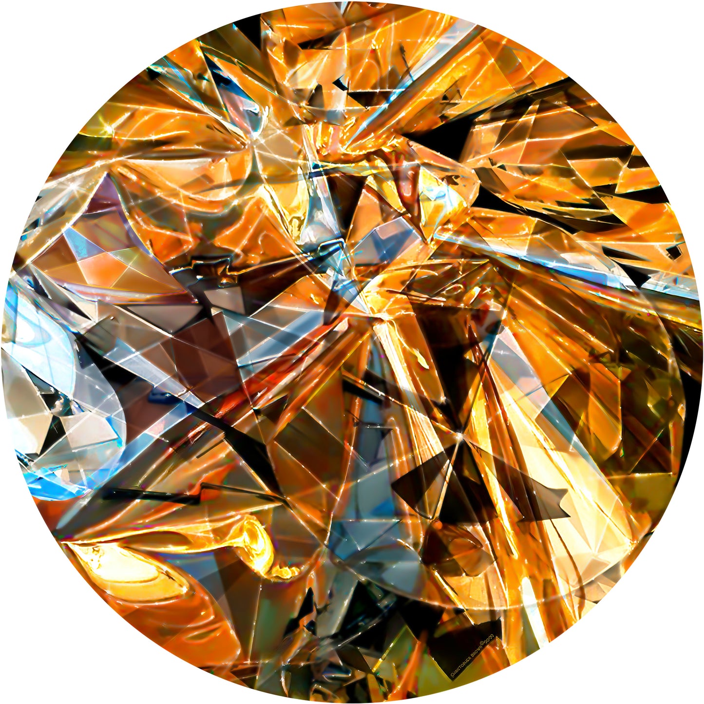 Diamond Scrunch 14
