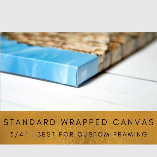 Canvas | Print on Demand Standard Wrap 3/4"
