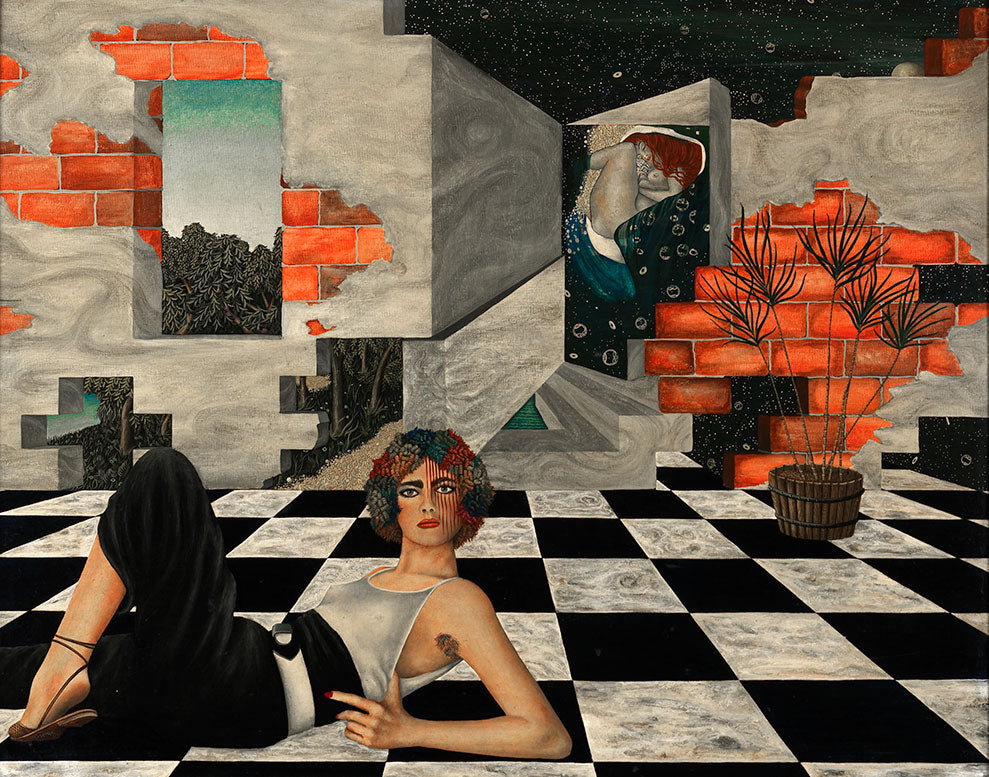 Brooke Shields, Homage to Klimt - Artistic Transfer, LLC