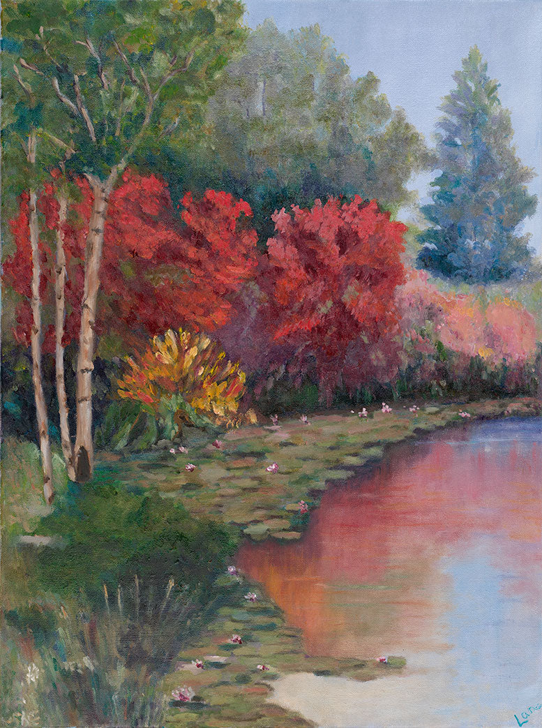 Autumn Pond - Artistic Transfer, LLC
