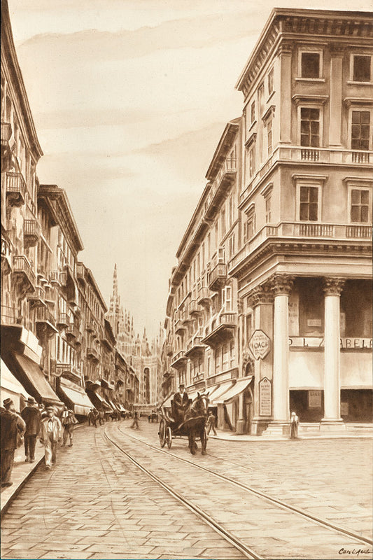Corso Vittoria Emanuel 1900's - Artistic Transfer, LLC