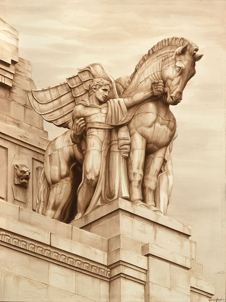 Pegasus from the Gran Staziono, Milan, Italy - Artistic Transfer, LLC
