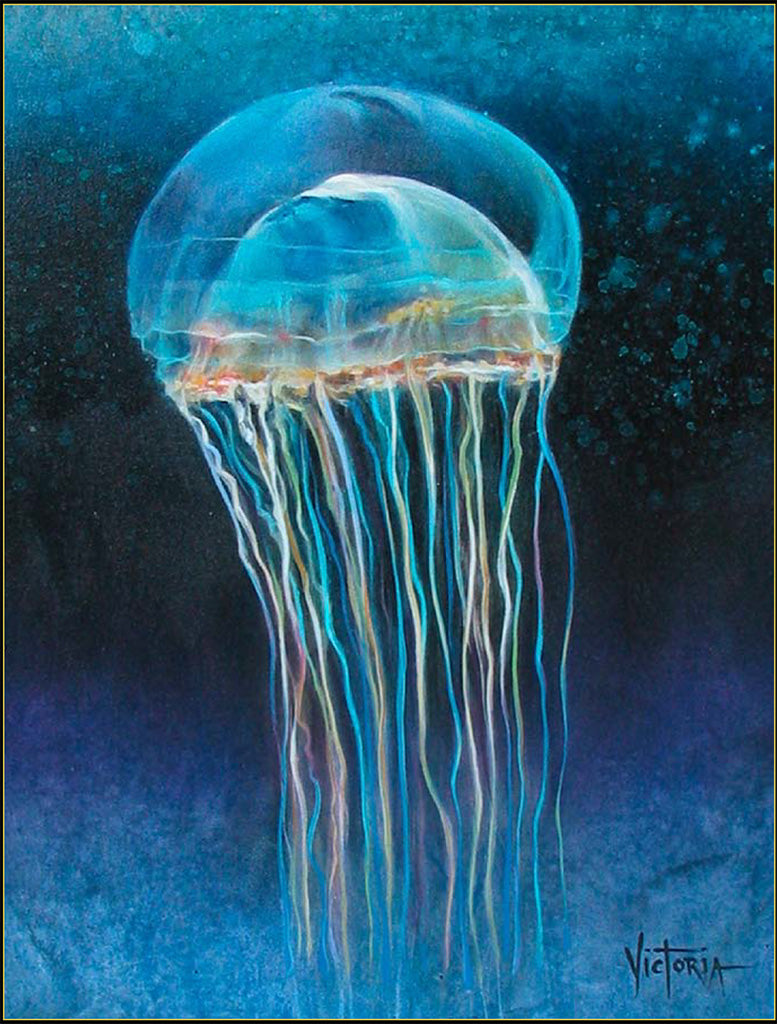 Jelly Fish -Series 1- Crystal Jelly - Artistic Transfer, LLC