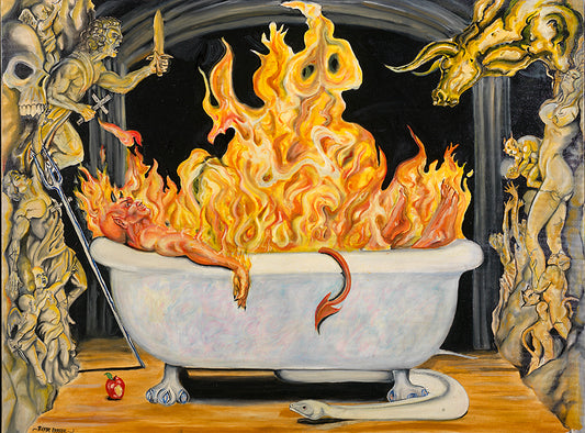 Devil in the Bathtub - Artistic Transfer, LLC