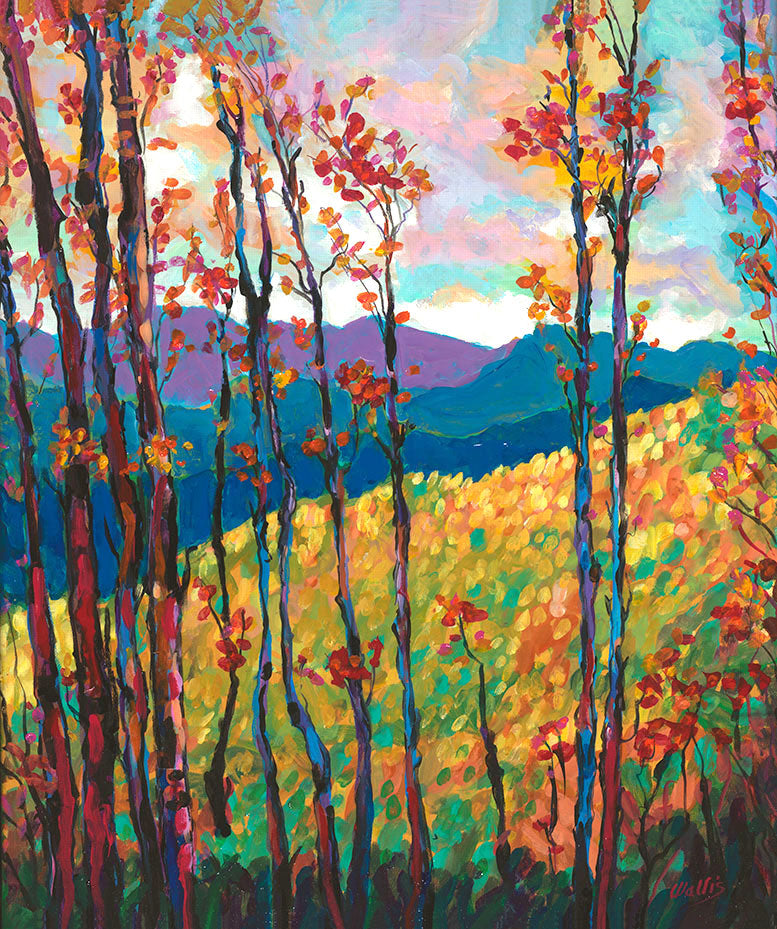 Fall Comes To The Mountains Meadow - Artistic Transfer, LLC