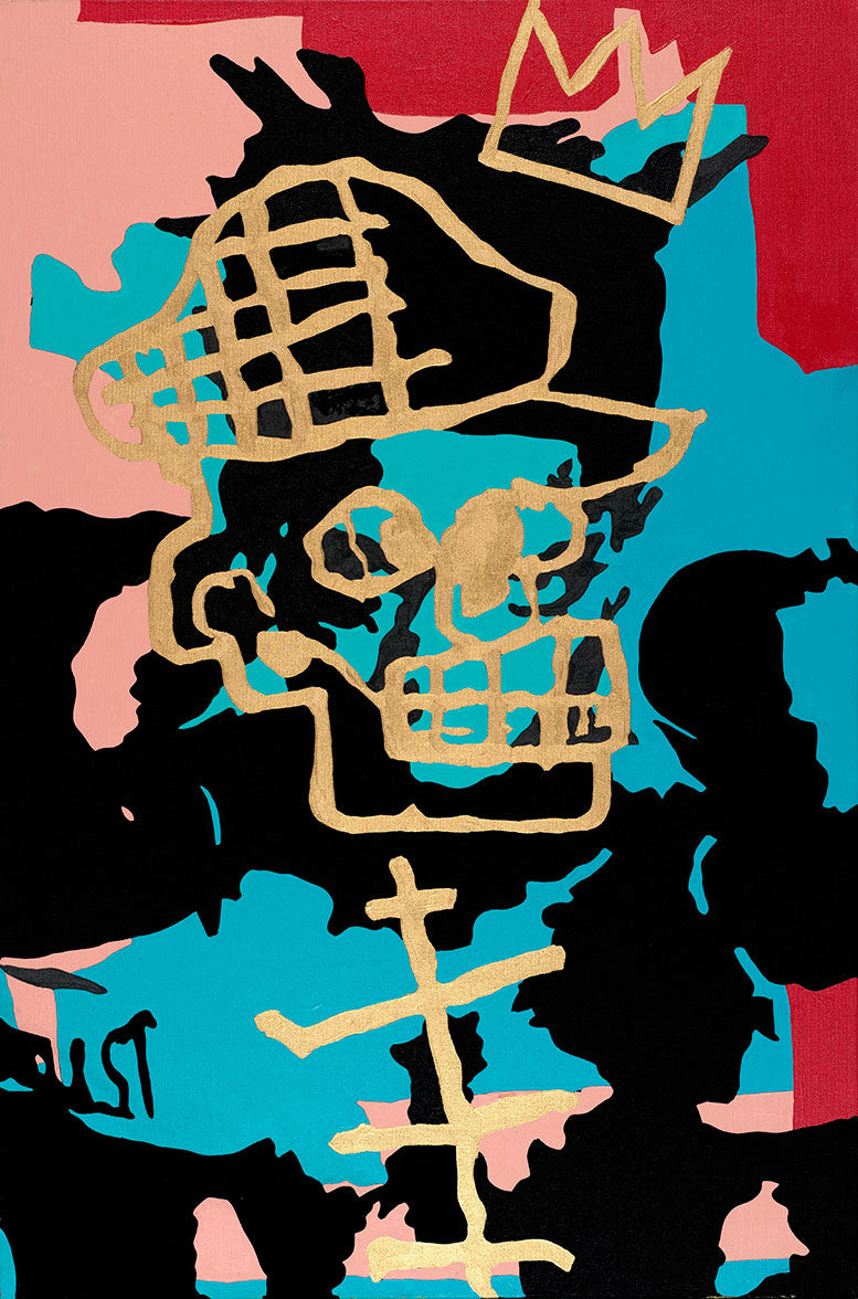 Basquiat Skull - Artistic Transfer, LLC