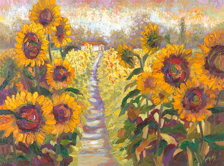 Memories of Sunshine (Sunflowers) - Artistic Transfer, LLC