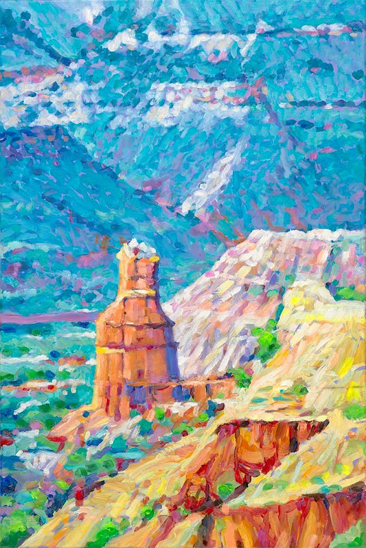 Palo Duro Canyon Lighthouse - Artistic Transfer, LLC