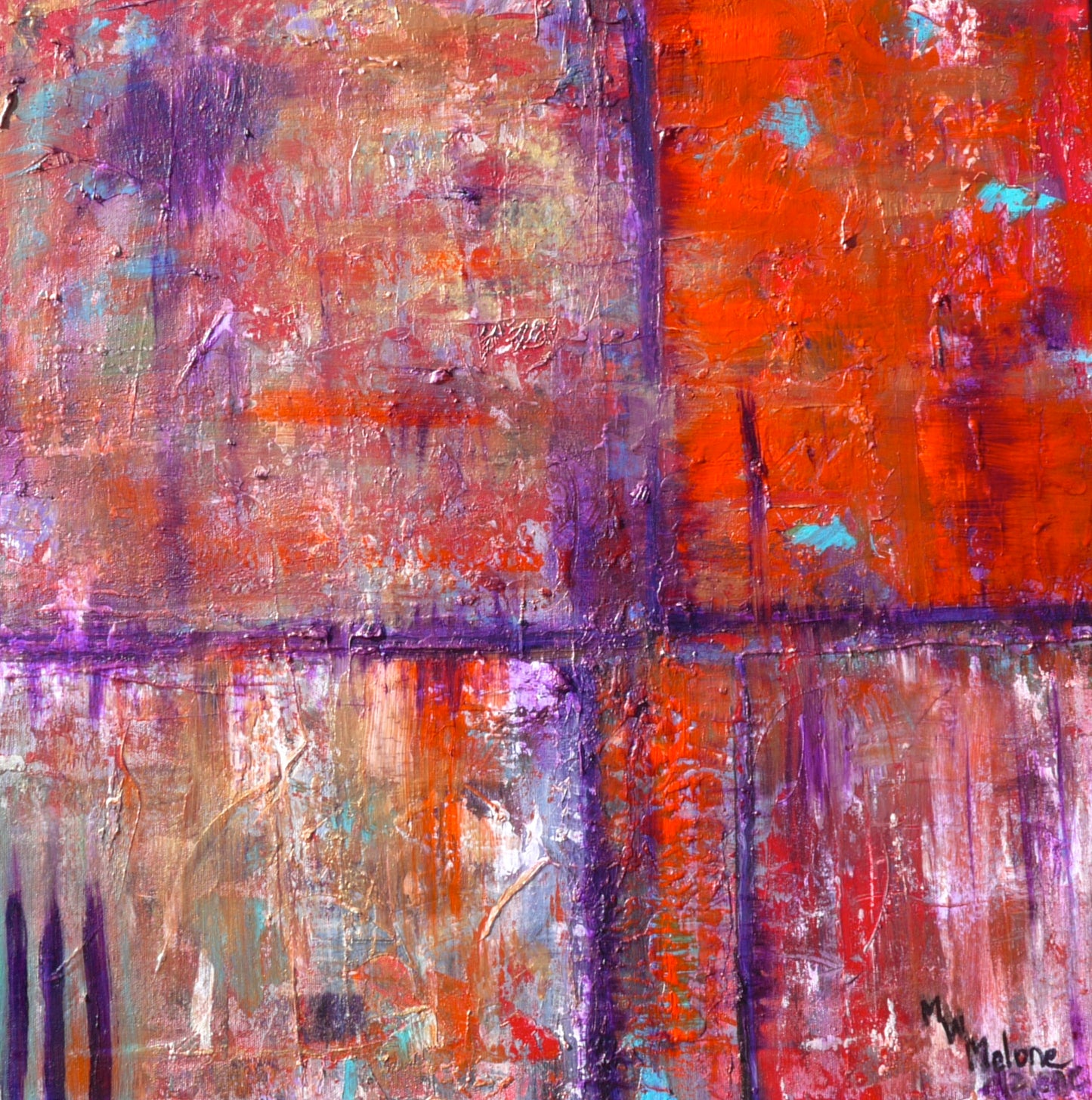 Red/Purple Abstract - Artistic Transfer, LLC
