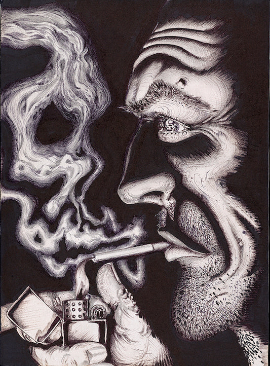 Smoke Skull - Artistic Transfer, LLC