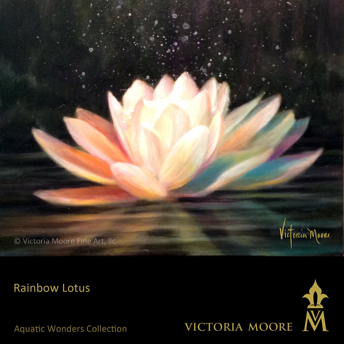 Rainbow Lotus - Artistic Transfer, LLC