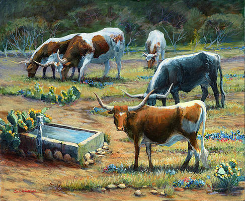 The State Herd in Texas - Artistic Transfer, LLC