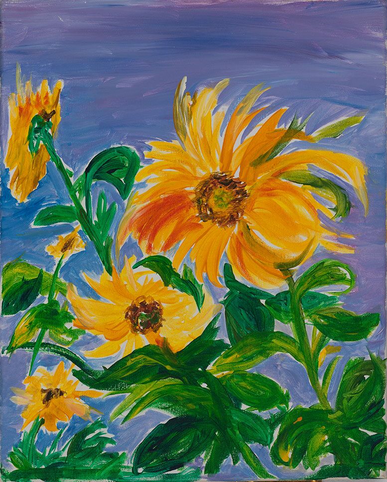 Radiant Sunflowers - Artistic Transfer, LLC